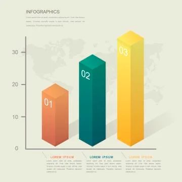 Simplicity infographic template Stock Illustration