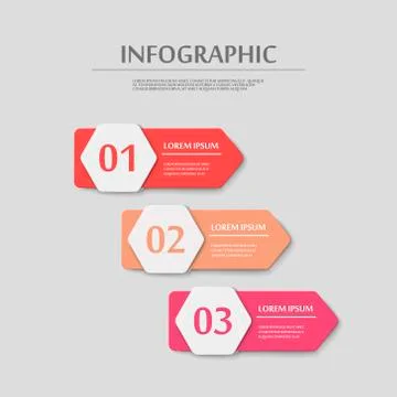 Simplicity infographic template Stock Illustration