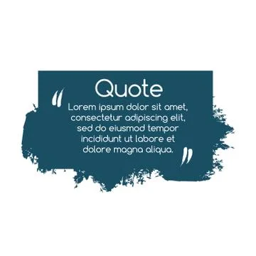 Simplicity quote geometric rectangle shape with grunge style. mixed styles. V Stock Illustration