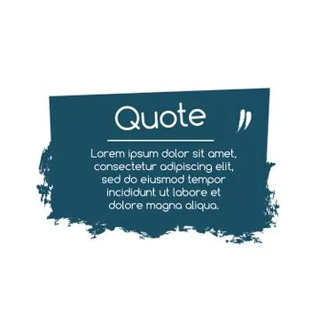 Simplicity quote geometric rectangle shape with grunge style. mixed styles. V Stock Illustration