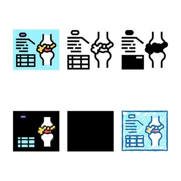 Simplified lumps analysis and researching color icon vector Stock Illustration