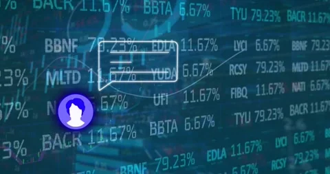 Simplify business finances by digitizing the interface and making connections Stock Footage 328588523