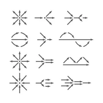 Simplify icon set. Stock Illustration