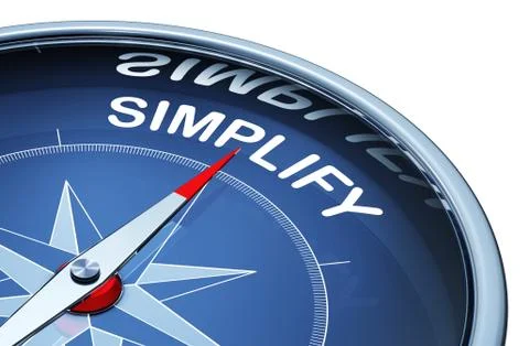 Simplify Stock Illustration