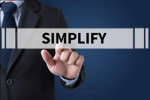 SIMPLIFY Stock Photos