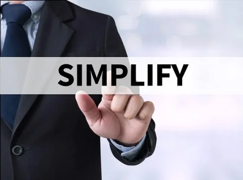 SIMPLIFY Stock Photos