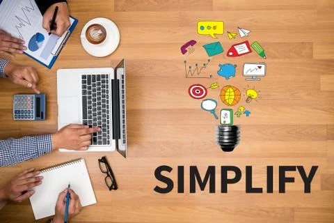 SIMPLIFY Stock Photos