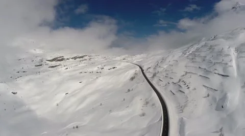 Simplon Pass - Switzerland (Aerial) Stock Footage 48905976