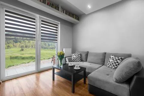 Simply designed interior Stock Photos