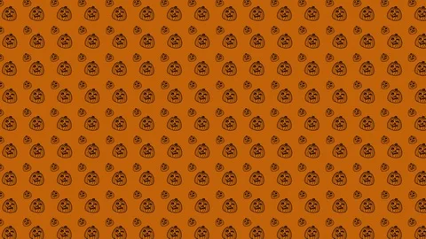 Simply Fun Pattern For Halloween Stock Footage 118445683