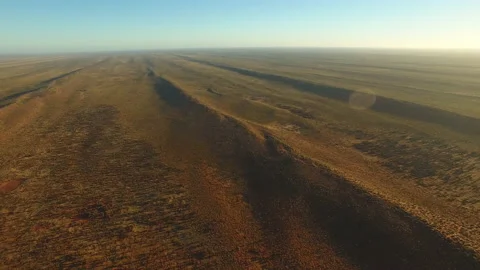 Simpson Desert Sand Dunes Stock Footage 161466901