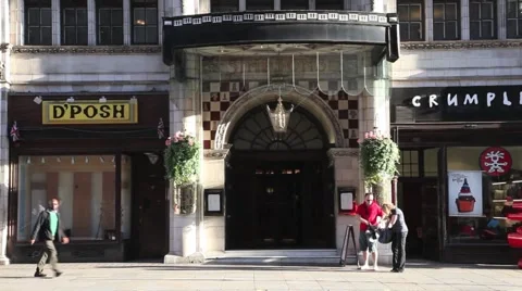 Simpsons of Piccadilly, London 1 Stock Footage 47197859