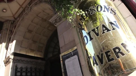 Simpsons of Piccadilly, London 2 Stock Footage 47197745