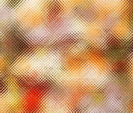 Simulate patterned coloured glass Stock Illustration