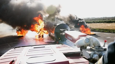 Simulated fire Stock Footage 129908740