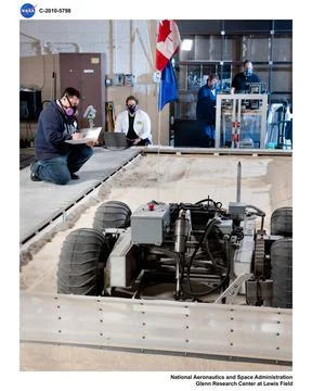 Simulated Lunar Operations Facility, SLOPE Copyright: xpiemagsx piemagsspa... Stock Photos