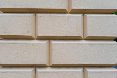 Simulated relief of large brick blocks Stock Photos