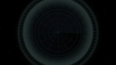 Simulated stars moving towards camera Stock Footage 73472378