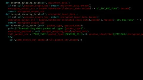 Simulated visualization of computer source code flowing through digital streams Stock Footage 321548669