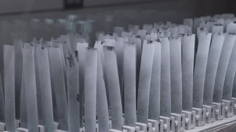 Simulating underwater ocean grass swaying in current Stock Footage 93523226