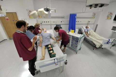 Simulation And Interactive Learning (sail) Centre At St. Thomas's Hospital Opera Stock Photos