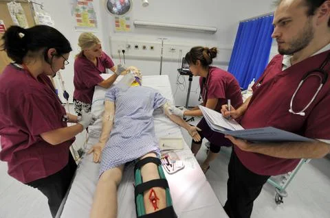 Simulation And Interactive Learning (sail) Centre At St. Thomas's Hospital Opera Stock Photos