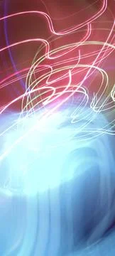 Simulation of galaxy light motion of stars in dark background, future energy 스톡 사진