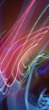 Simulation of galaxy light motion of stars in dark background, future energy 스톡 사진