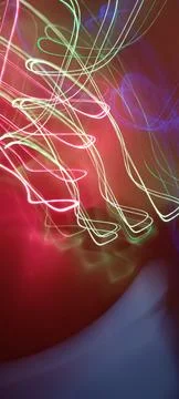 Simulation of galaxy light motion of stars in dark background, future energy 스톡 사진