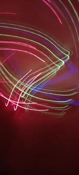 Simulation of galaxy light motion of stars in dark background, future energy 스톡 사진