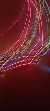 Simulation of galaxy light motion of stars in dark background, future energy Stock Photos