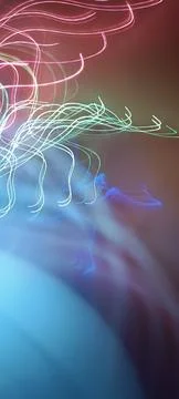 Simulation of galaxy light motion of stars in dark background, future energy 스톡 사진
