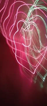 Simulation of galaxy light motion of stars in dark background, future energy 스톡 사진
