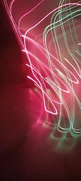 Simulation of galaxy light motion of stars in dark background, future energy 스톡 사진