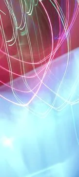 Simulation of galaxy light motion of stars in dark background, future energy 스톡 사진