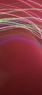 Simulation of galaxy light motion of stars in dark background, future energy Stock Photos