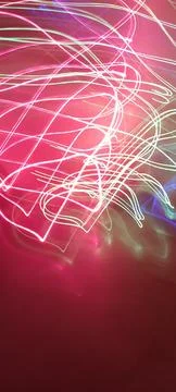 Simulation of galaxy light motion of stars in dark background, future energy 스톡 사진