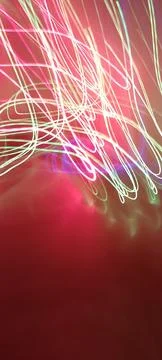 Simulation of galaxy light motion of stars in dark background, future energy 스톡 사진