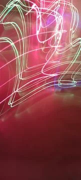 Simulation of galaxy light motion of stars in dark background, future energy 스톡 사진