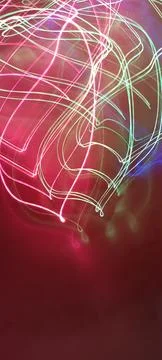 Simulation of galaxy light motion of stars in dark background, future energy 스톡 사진