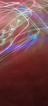 Simulation of galaxy light motion of stars in dark background, future energy Stock Photos