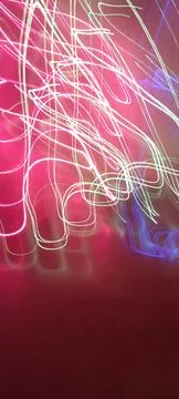 Simulation of galaxy light motion of stars in dark background, future energy 스톡 사진