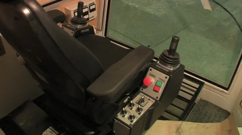 Simulator controls Stock Footage 5298279
