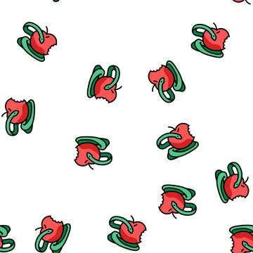 Sin pray vector seamless pattern Illustrazione stock