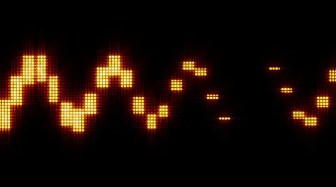 Sin Wave Form 2 HD Stock Footage 23458779