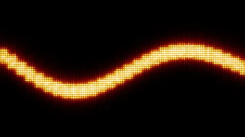 Sin Wave Form HD Stock Footage 23458737