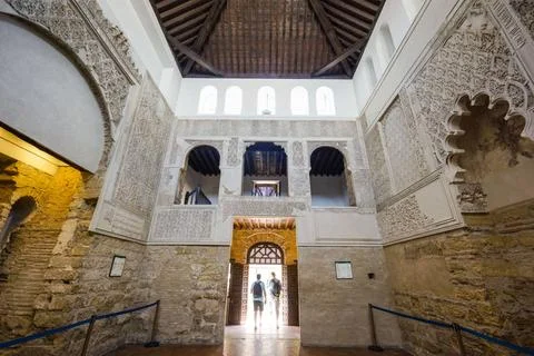 Sinagoga de Cordoba sinagoga de Cordoba, 1315, sala de oracion, Cordoba, A... Stock Photos