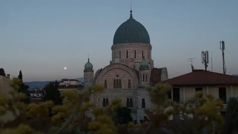 Sinagoga flroence1 Stock-Footage 127929635