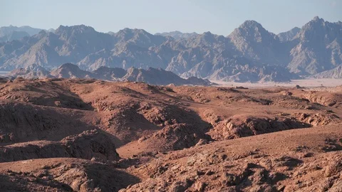 Sinai mountains, Egypt Stock Footage 123700841