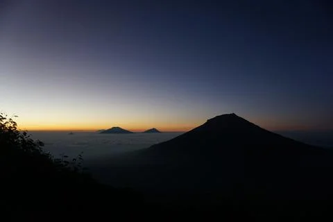 Sindoro mount 스톡 사진
